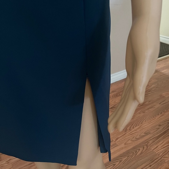 French Connection Echo Crepe One Shoulder Dress – Size XL 12 - Picture 5 of 6